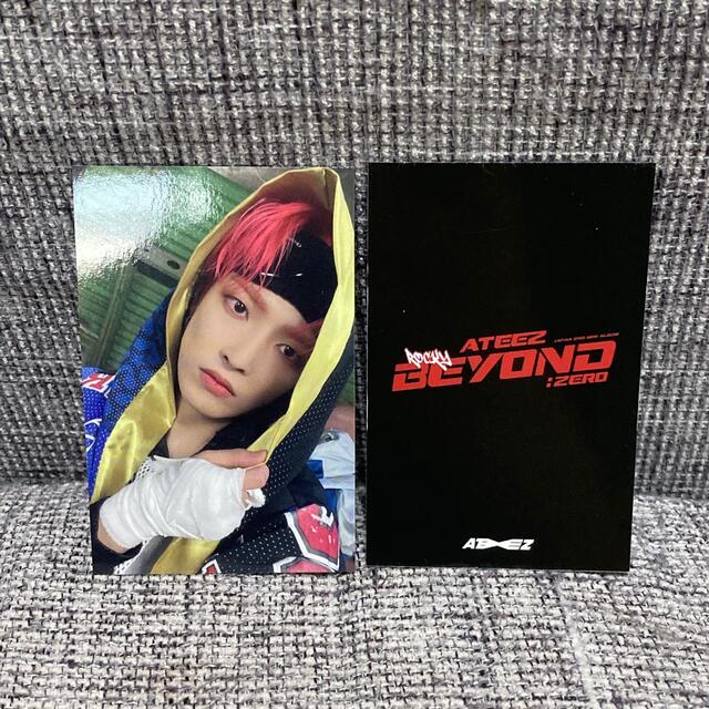 ATEEZ BEYOND ZERO ポップアップ 特典 トレカ ホンジュン