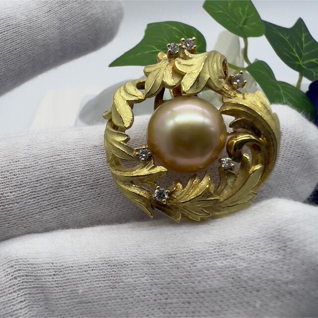 超歓迎 MIKIMOTO K18 MIKIMOTO 美品 くま真珠ピンタックブローチ K18