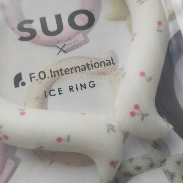 F.O.KIDS(エフオーキッズ)の【結様専用】ICE RING　アイスリング　アイボリー　さくらんぼ キッズ/ベビー/マタニティのこども用ファッション小物(その他)の商品写真