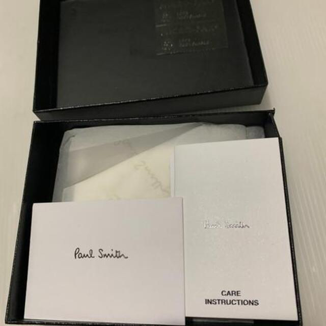 Paul Smith(ポールスミス)のポールスミス Paul Smith 2つ折り財布 メンズ ブラック　 メンズのファッション小物(名刺入れ/定期入れ)の商品写真