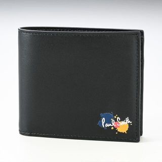 ポールスミス(Paul Smith)のポールスミス Paul Smith 2つ折り財布 メンズ ブラック　(名刺入れ/定期入れ)