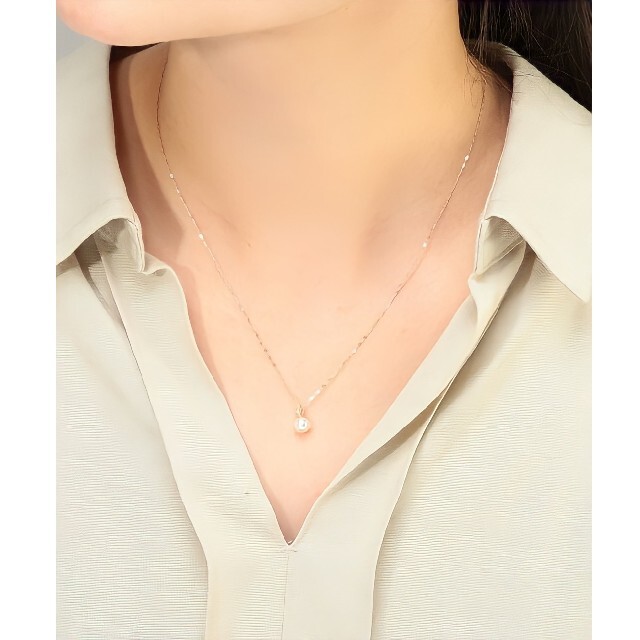 予約販売品 【SALE/10%OFF NOJESS NOJESS K10パールネックレス K10 予約販売品 【SALE/10%OFF NOJESS NOJESS K10パールネックレス K10