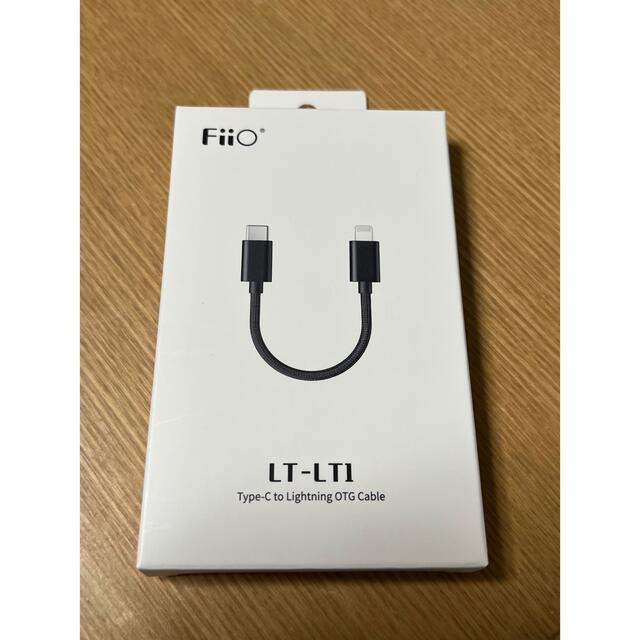 fiio Lightning to usb c 接続ケーブル スマホ/家電/カメラのオーディオ機器(ヘッドフォン/イヤフォン)の商品写真