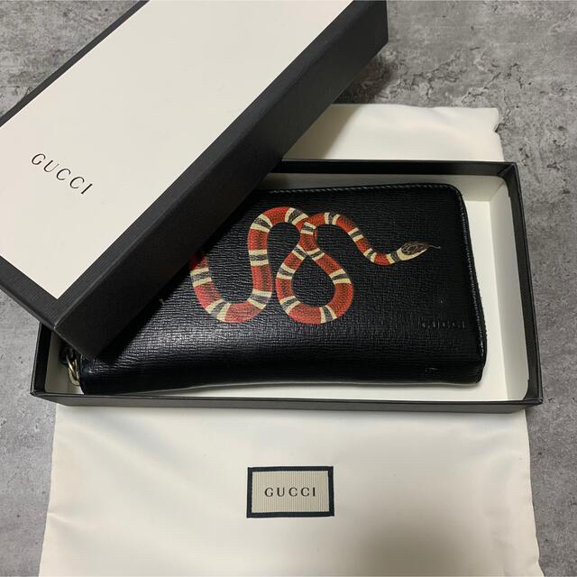 Gucci   GUCCI グッチ キングスネーク 長財布の通販 by CCT's shop