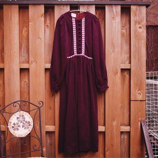 グリモワール(Grimoire)のVintage Tyrolean long one-piece(ロングワンピース/マキシワンピース)