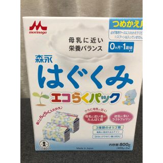 モリナガニュウギョウ(森永乳業)の森永 はぐくみ エコらくパック 800g (400g×2袋)(その他)