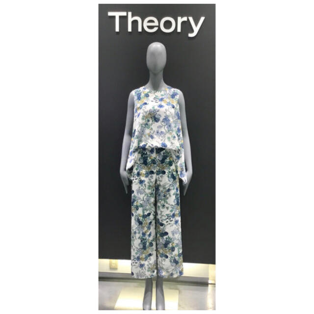 theory(セオリー)のTheory 21ss ボタニカルフラワー柄リラックスパンツ レディースのパンツ(カジュアルパンツ)の商品写真