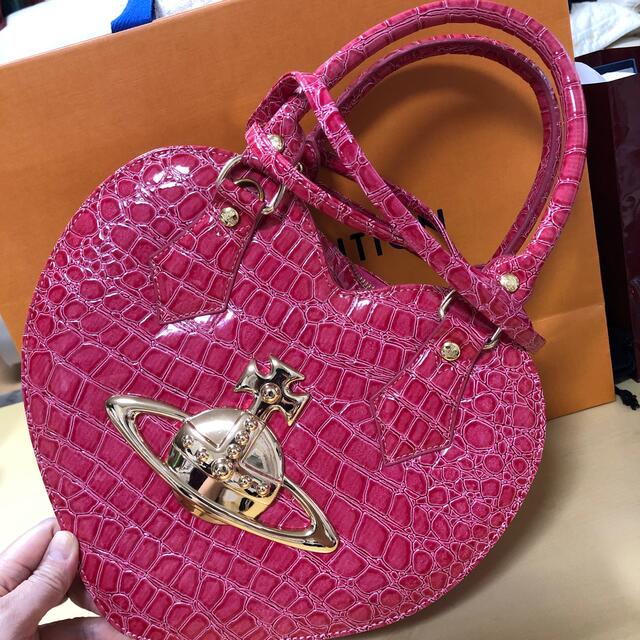 新品未使用????VivienneWestwood????ハートハンド&ショルダーバッグ