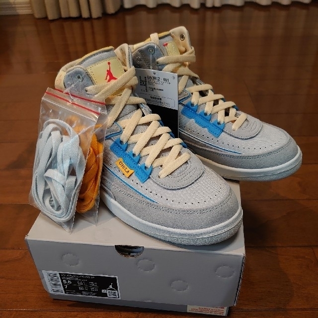 NIKE(ナイキ)のUNION AIR JORDAN 2 ユニオン ジョーダン US5.5 メンズの靴/シューズ(スニーカー)の商品写真