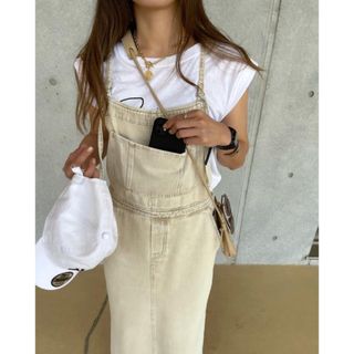 ザラ(ZARA)のプリマラス　デニム　ジャンスカ(ロングワンピース/マキシワンピース)