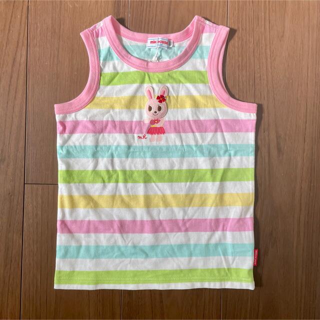 mikihouse(ミキハウス)のミキハウス タンクトップ キッズ/ベビー/マタニティのキッズ服女の子用(90cm~)(Tシャツ/カットソー)の商品写真