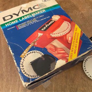 【文字が繋がる筆記体】ダイモ テープライター DYMO 1780 廉価版