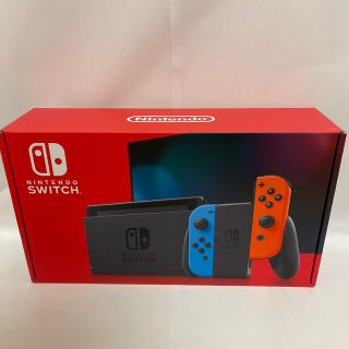 ニンテンドースイッチ(Nintendo Switch)の【新品】Nintendo Switch ネオン(家庭用ゲーム機本体)