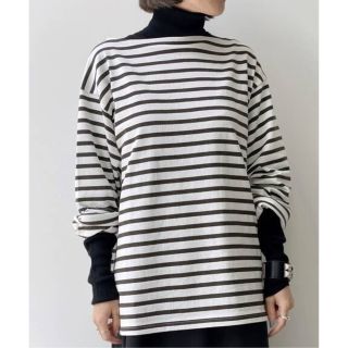 アパルトモンドゥーズィエムクラス(L'Appartement DEUXIEME CLASSE)の【GOOD GRIEF!/グッドグリーフ】Border Tops　カーキ(カットソー(長袖/七分))