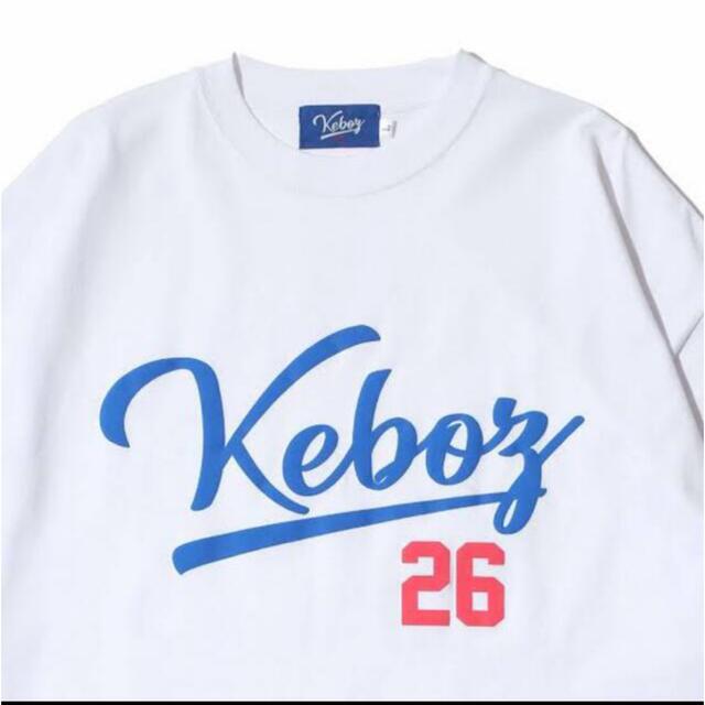 KEBOZ Tシャツ　白　XL