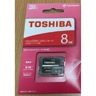 トウシバ(東芝)のTOSHIBA microSDHCメモリカードUHS-Iカード 8GB 1枚(PC周辺機器)