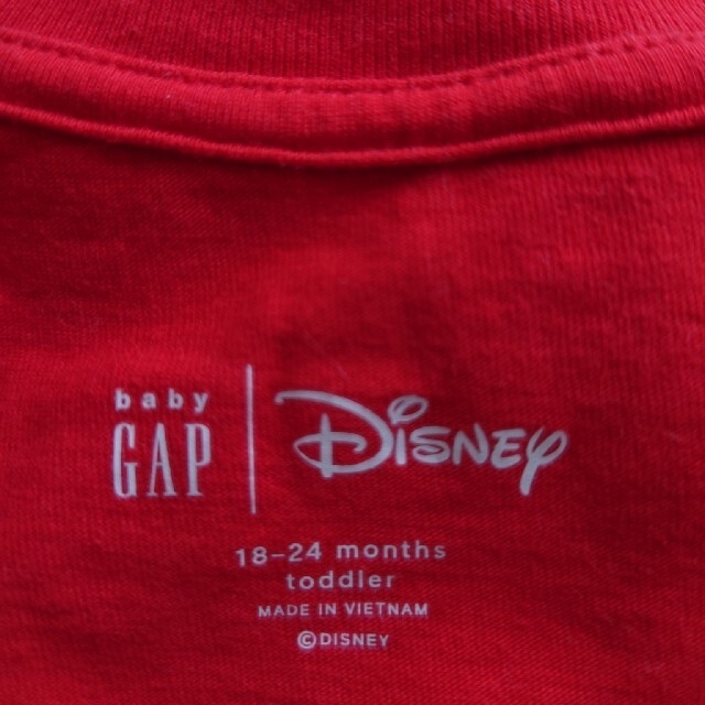 GAP(ギャップ)のGAP  ミッキー Tシャツ 90 キッズ/ベビー/マタニティのキッズ服男の子用(90cm~)(Tシャツ/カットソー)の商品写真