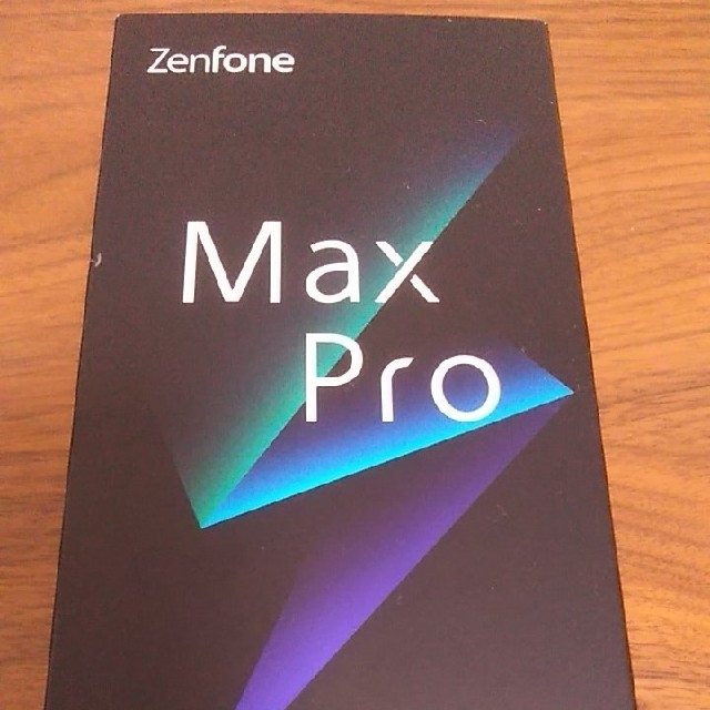 未使用❜ ASUS Zenfone Max pro M2 X01BDA povo