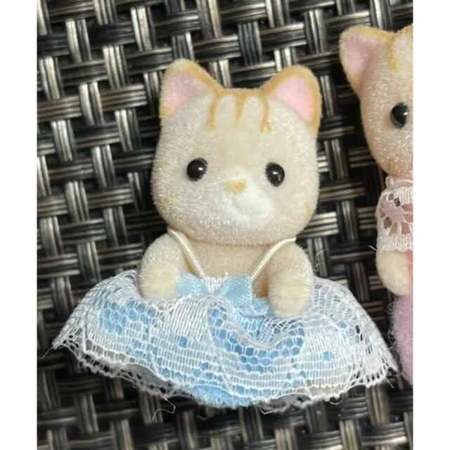 シルバニアファミリー 限定 非売品 ピンクシマネコの赤ちゃん ぴんくしまねこレア