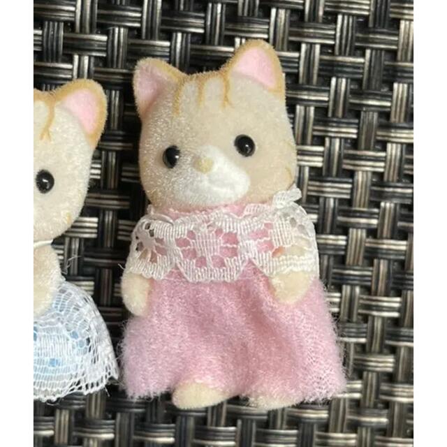 シルバニアファミリー 限定 非売品 ピンクシマネコの赤ちゃん ぴんくしまねこレア