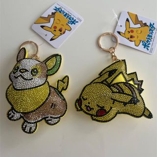 ポケモン(ポケモン)のポケモンキラキラキーホルダー　(キャラクターグッズ)