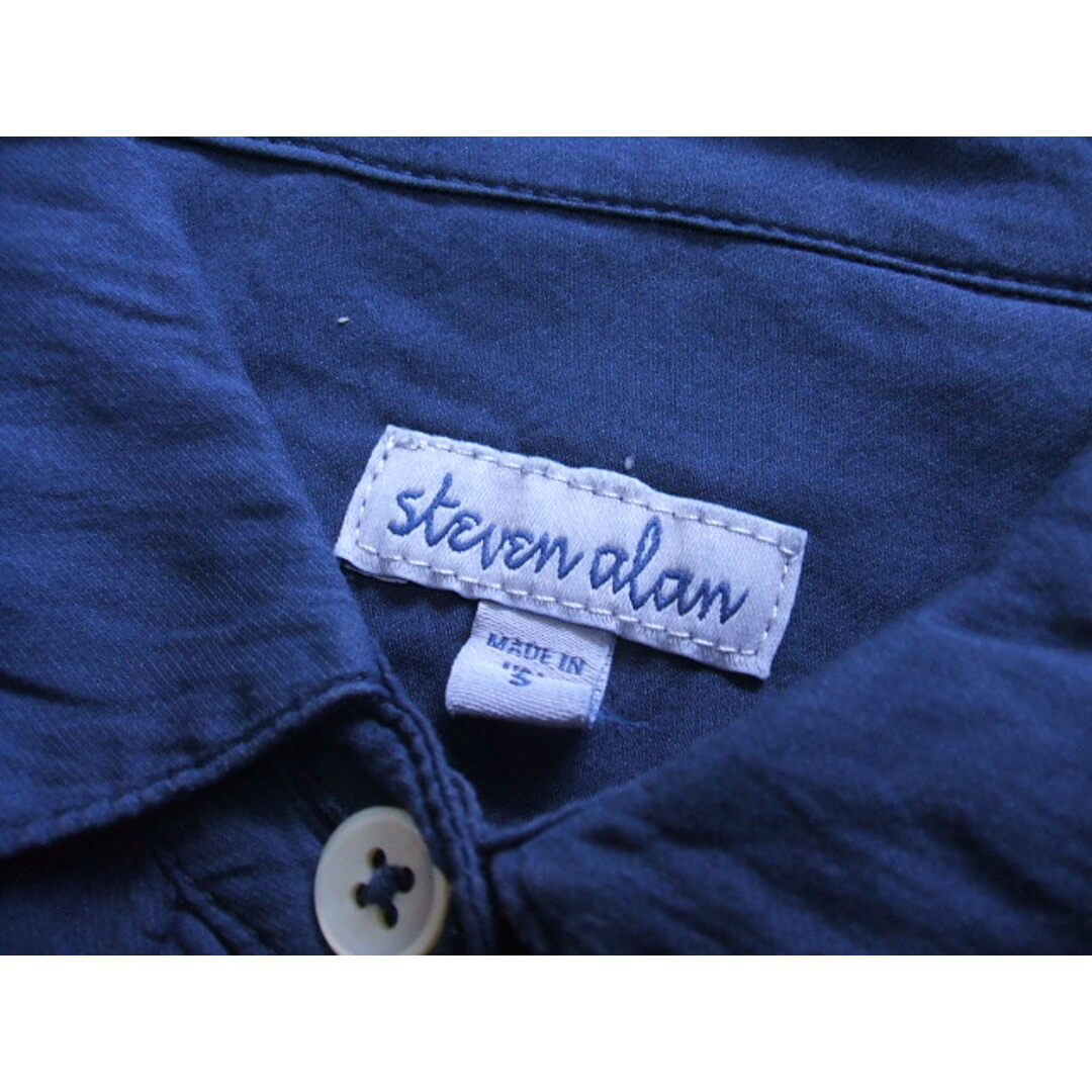 steven alan(スティーブンアラン)のSteven Alan 半袖シャツ サイズS スティーブンアラン レディースのトップス(シャツ/ブラウス(半袖/袖なし))の商品写真