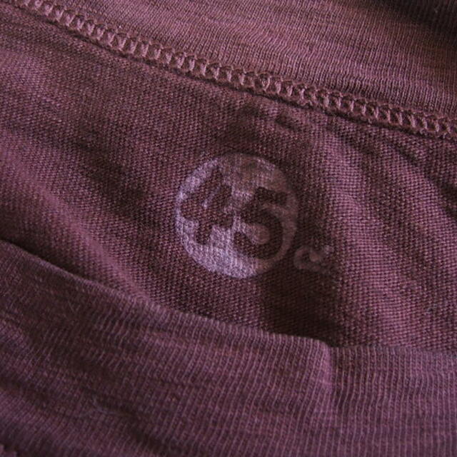45rpm(フォーティーファイブアールピーエム)の45R/45rpm 半袖Ｔシャツ サイズ1 フォーティーファイブアールピーエム レディースのトップス(Tシャツ(半袖/袖なし))の商品写真