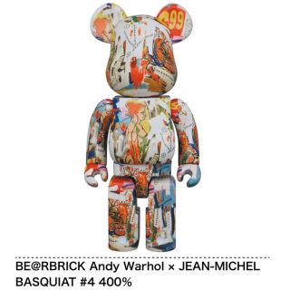 ベアブリック(BE@RBRICK)の新品未開封 Andy Warhol × JEAN-MICHEL BASQUIAT(その他)