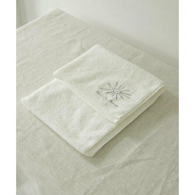 URBAN RESEARCH DOORS(アーバンリサーチドアーズ)の【オフホワイト】LIVING PRODUCTS Bath Towel white インテリア/住まい/日用品の日用品/生活雑貨/旅行(タオル/バス用品)の商品写真