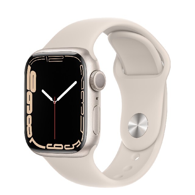 Apple Watch7 スターライトアルミニウムケース