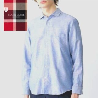 ブラックレーベルクレストブリッジ(BLACK LABEL CRESTBRIDGE)のused クレストブリッジブラックレーベル裏地チェックシャツLブルー(シャツ)