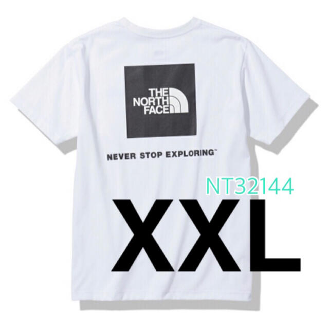 THE NORTH FACE(ザノースフェイス)の【 XXL 】ホワイト★スクエア ロゴ Tシャツ★ノースフェイス NT32144 メンズのトップス(Tシャツ/カットソー(半袖/袖なし))の商品写真