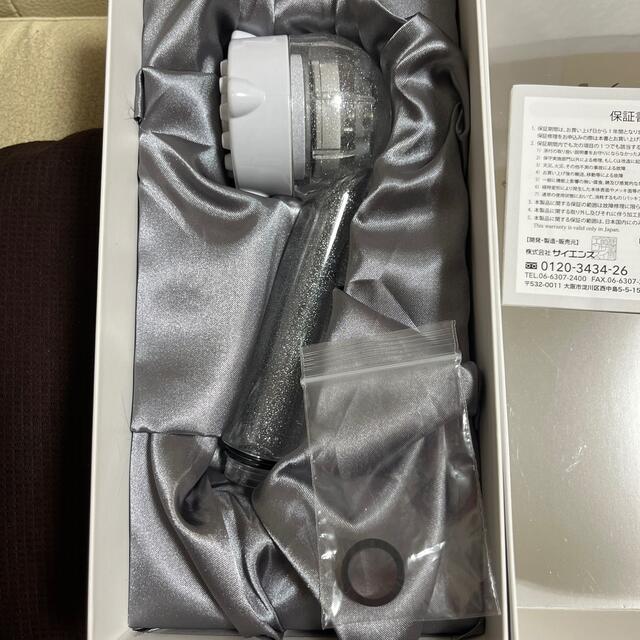 サイエンス　ミラブル　シャワーヘッド　美品　ウルトラファインバブル コスメ/美容のボディケア(バスグッズ)の商品写真