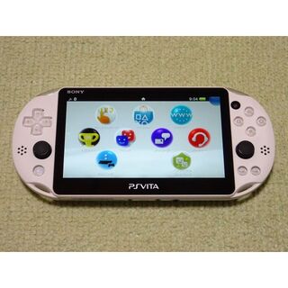 プレイステーションヴィータ(PlayStation Vita)の★PSVita PCH-2000 グレイシャーホワイト fw3.67★(携帯用ゲーム機本体)