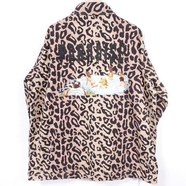 WACKO MARIA ワコマリア　LEOPARD ARMY SHIRT　メンズ