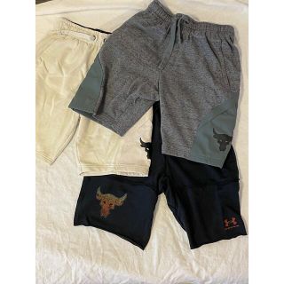 アンダーアーマー(UNDER ARMOUR)のやん様専用 project rock ハーフパンツ＋タンクトップ(ショートパンツ)