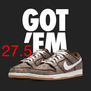 ナイキ(NIKE)のNike SB Dunk Low PRM "Brown Paisley"(スニーカー)