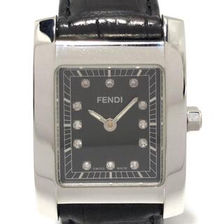 FENDI - フェンディ 腕時計 - 7000L レディース 黒
