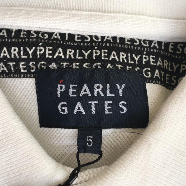 PEARLY GATES(パーリーゲイツ)のパーリーゲイツ 半袖ポロシャツ サイズ5 XL メンズのトップス(ポロシャツ)の商品写真