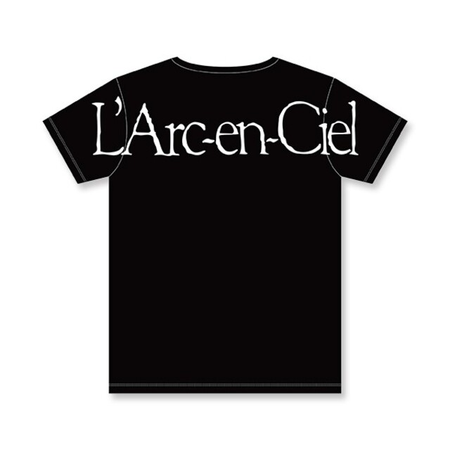 L'Arc-en-Ciel   BIG 旧ロゴTシャツ　黒