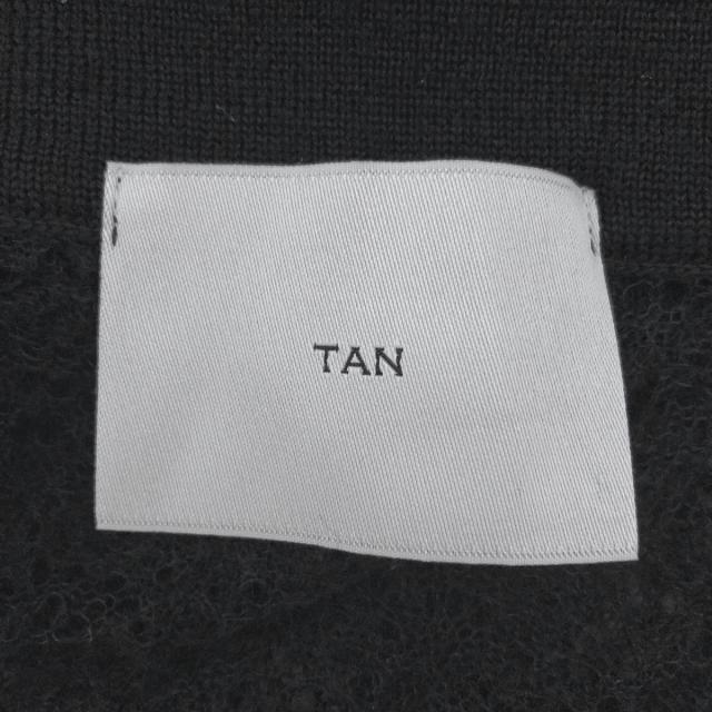 THANN(タン)のタン カーディガン サイズF レディース 黒 レディースのトップス(カーディガン)の商品写真