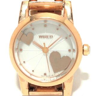 ワイアード(WIRED)のワイアード 腕時計 - 1N01-0KK0 レディース(腕時計)