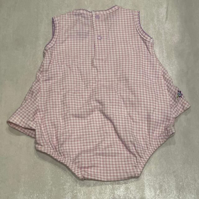 carter's(カーターズ)の新品　carter's ワンピース風　NB 新生児 キッズ/ベビー/マタニティのベビー服(~85cm)(ロンパース)の商品写真