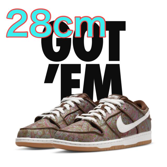 メンズNike SB Dunk Low PRM "Brown Paisley"