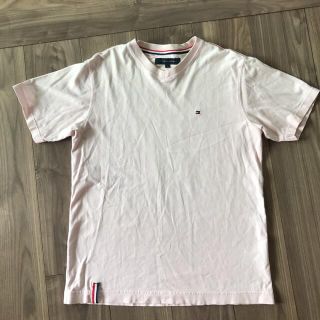 トミーヒルフィガー(TOMMY HILFIGER)のTOMMY トミーヒルフィガー  ステッチ入りTシャツ　メンズ(Tシャツ/カットソー(半袖/袖なし))