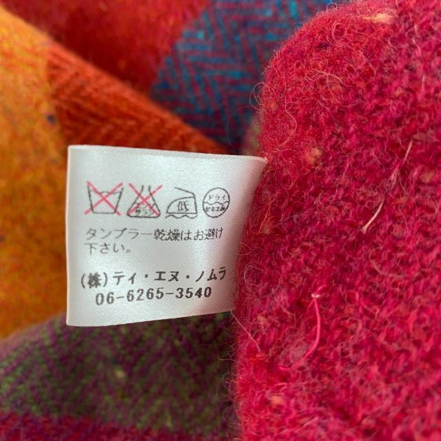 アヴォカ マフラー - チェック柄 ウール | bombaytools.com
