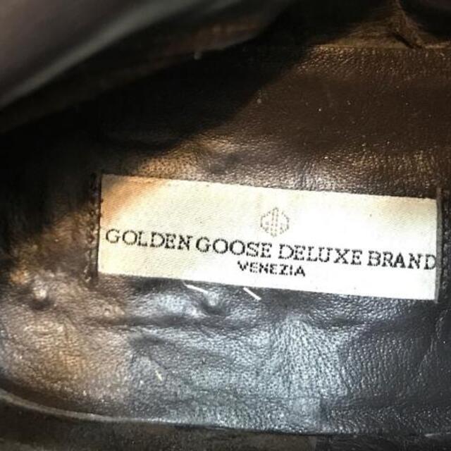 GOLDEN GOOSE(ゴールデングース)のゴールデングース ショートブーツ 36 黒 レディースの靴/シューズ(ブーツ)の商品写真