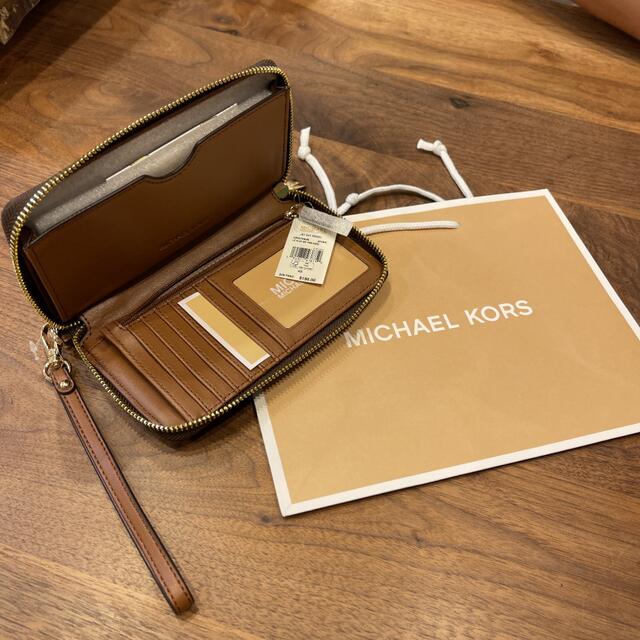 ◆MICHAEL KORS◆ 財布アウトレット 35F8GTVW9B BROWN