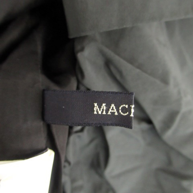 MACPHEE(マカフィー)のマカフィー トゥモローランド フレアスカート ミニ丈 36 黒 ブラック レディースのスカート(ひざ丈スカート)の商品写真