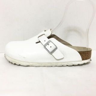 ビルケンシュトック(BIRKENSTOCK)のビルケンシュトック サンダル 36 - 白(サンダル)